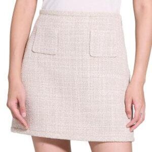 Theory Tweed A-Line Miniskirt - NWT